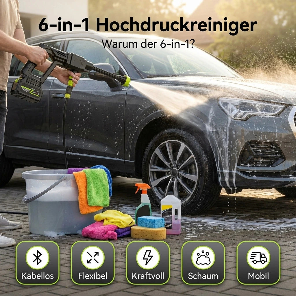 6-in-1 Hochdruckreiniger